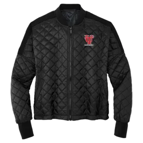 University of Tampa Mercer Mettle Womens Boxy Quilted Jacket