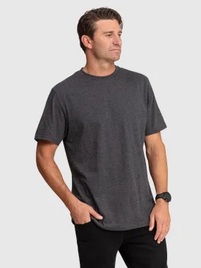 Volcom Aus Solid Tee - Charcoal Heather