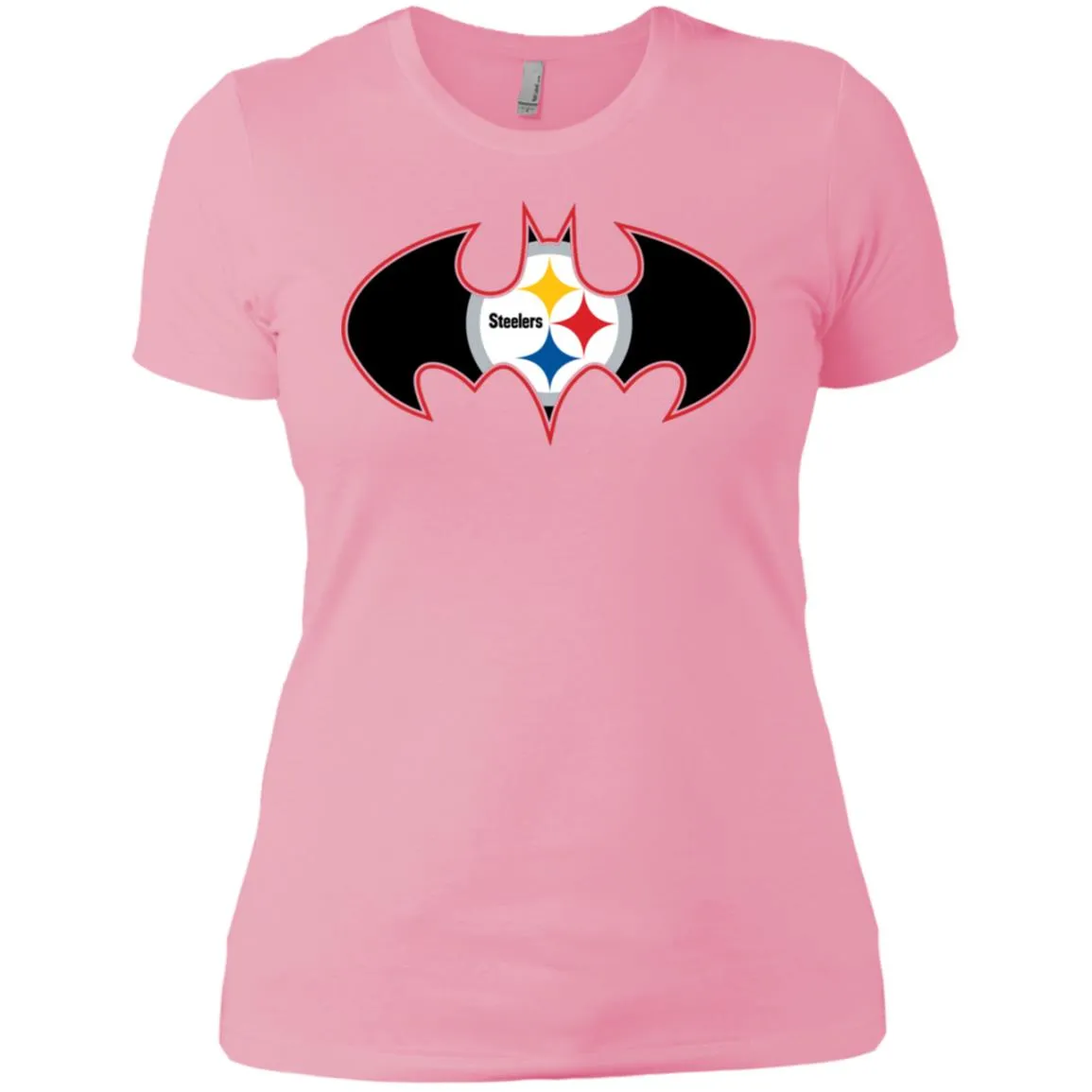 We Are The Pittsburgh Steelers Batman Nfl Mashup Women Cotton T-Shirt