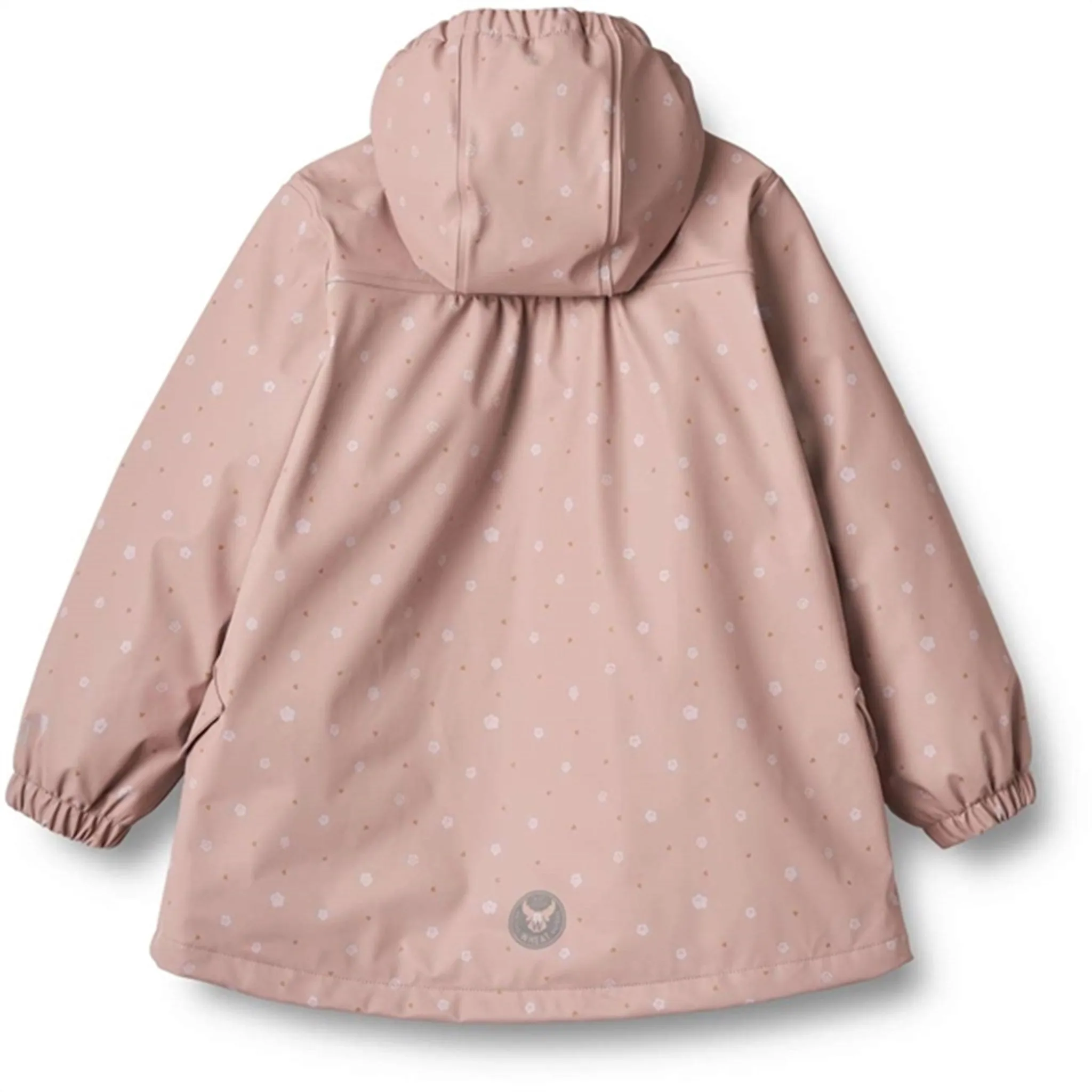 Wheat Rain Jacket Rika Thermo Powder Rose Flowers