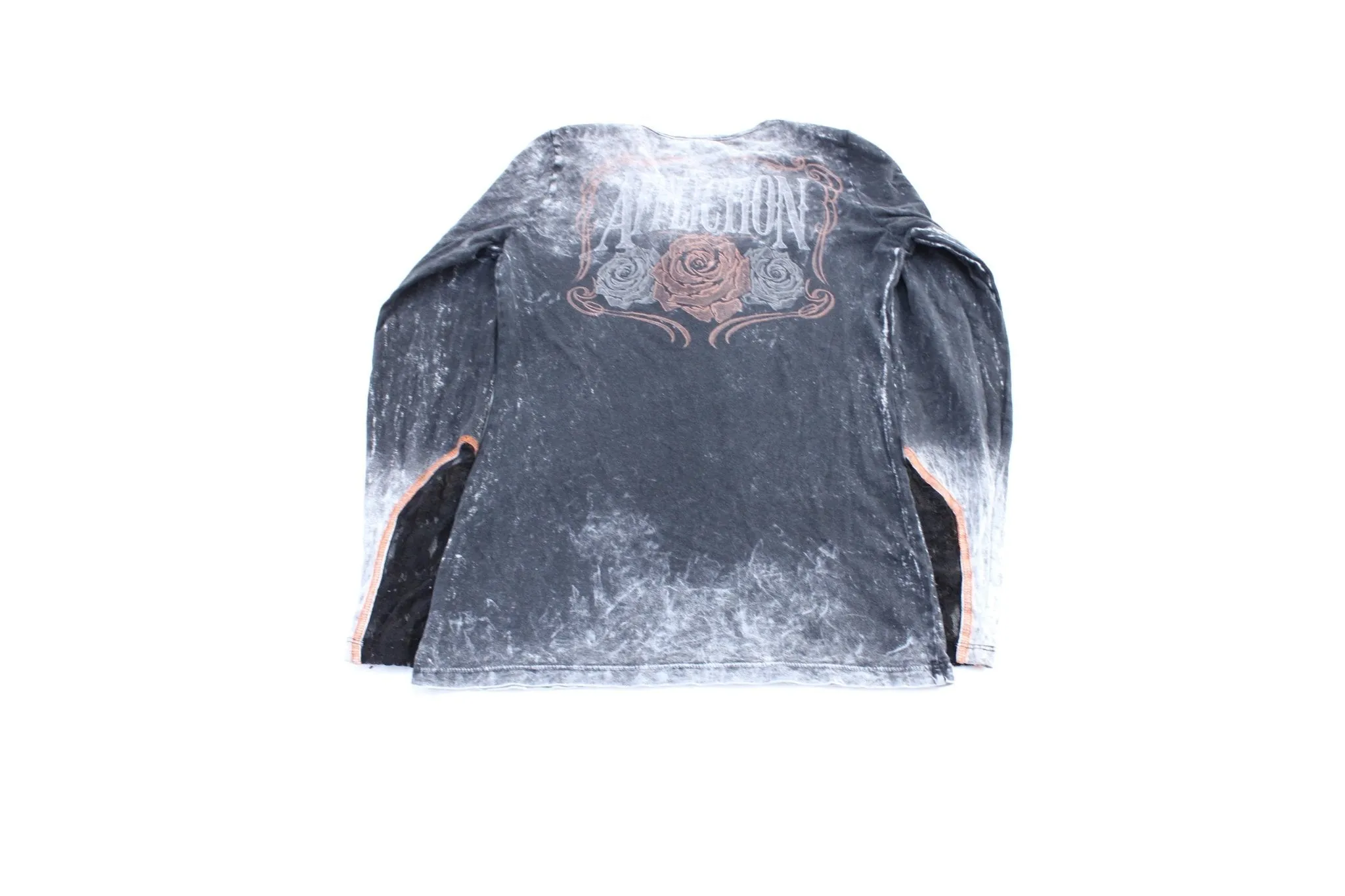 Women's Affliction American Metal Henley T-Shirt