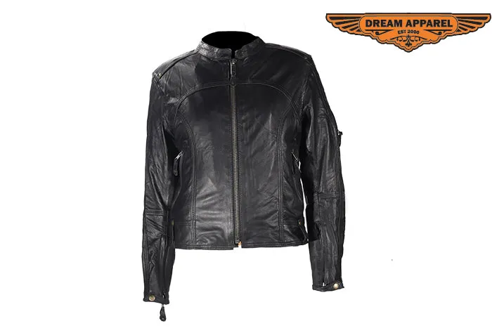 Womens Light Weight Motorcycle Jacket