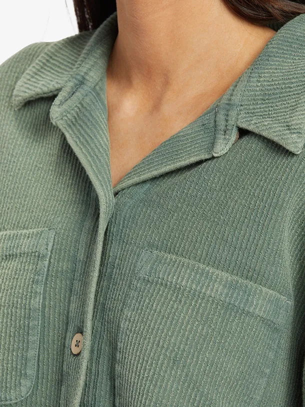 Women's Off Duty Knit Shacket Overshirt