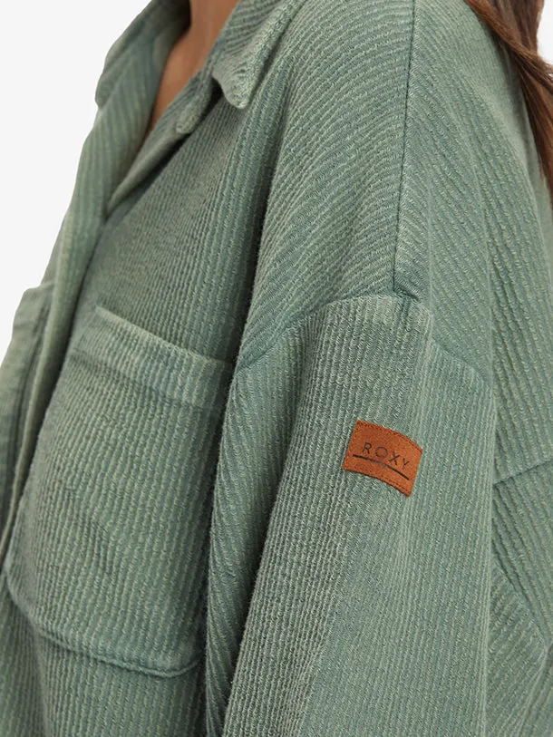 Women's Off Duty Knit Shacket Overshirt