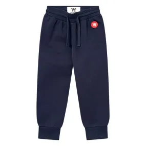 Wood Wood Navy Ran Sweatpants