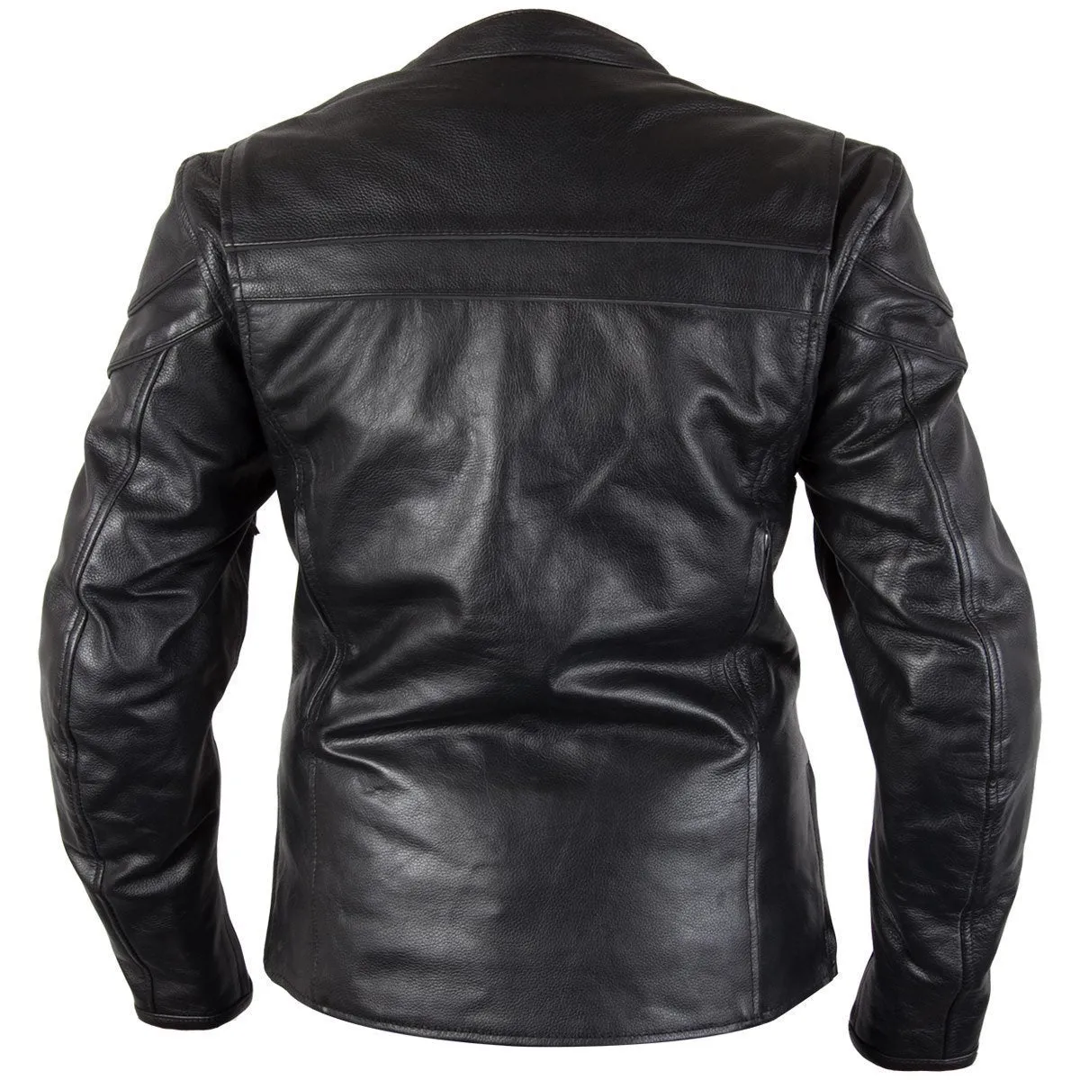 Xelement XS6332 'Road Queen' Ladies Black Cowhide Leather Jacket