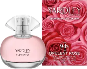 Yardley Flowerful Collection Opulent Rose Eau De Toilette 50ml