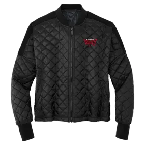 York Devils Mercer Mettle Womens Boxy Quilted Jacket