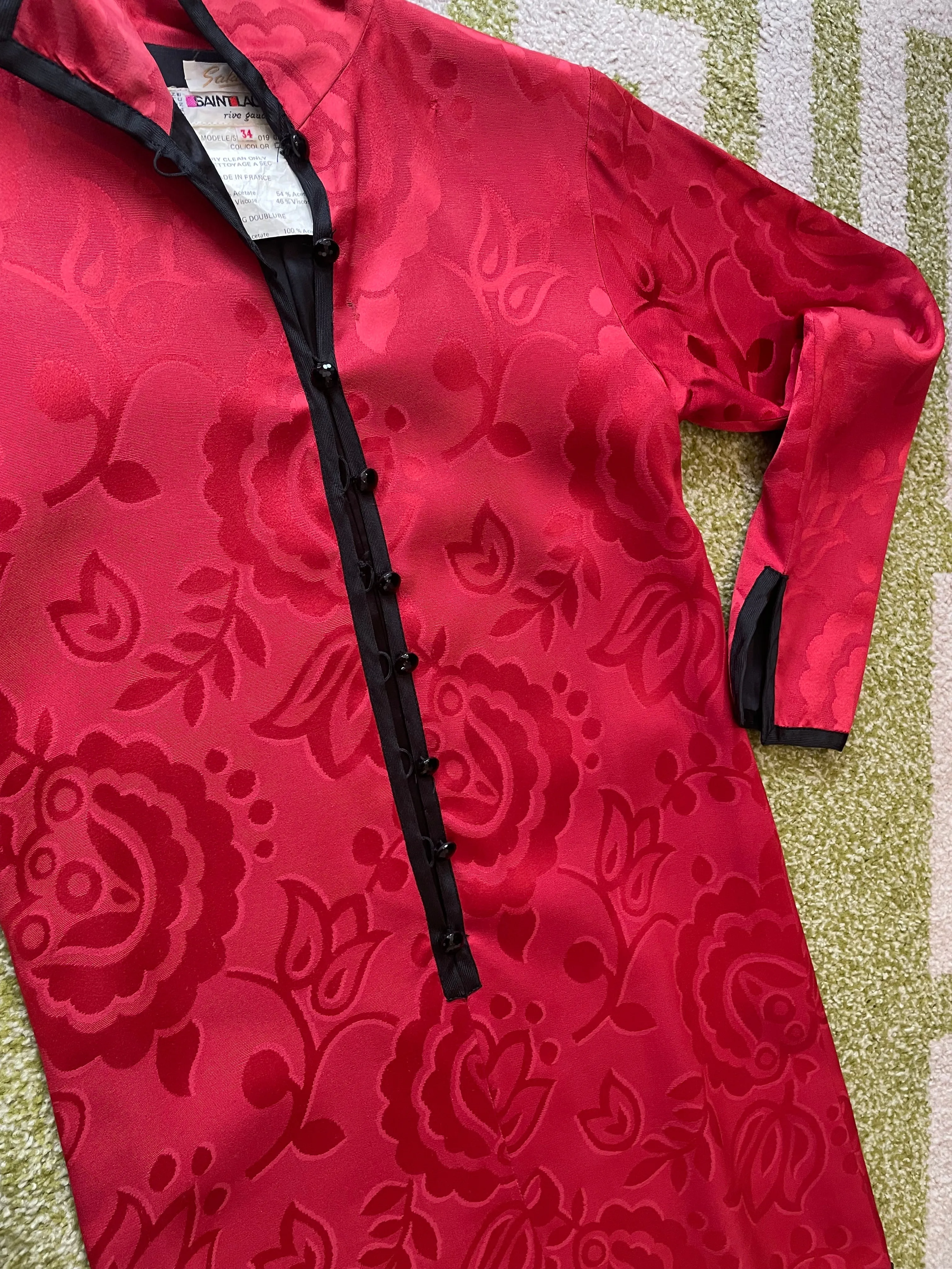 Yves St Laurent Red Tunic